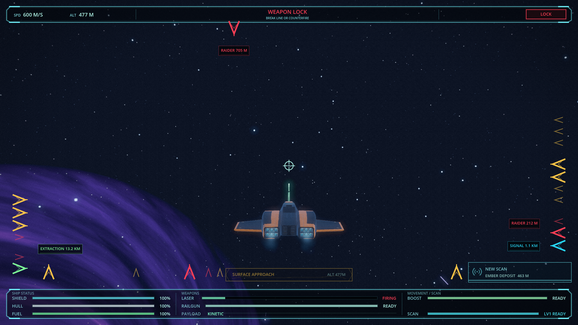Nose-mounted enemy and escort guns now aim where they fire: image 2 of 2