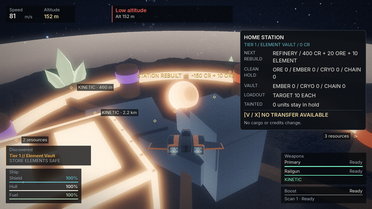 Shattered Rift UI adds clearer trading and station rebuilding panels: image 3 of 4