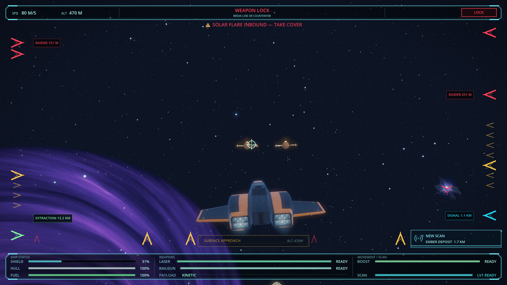 Escort bolts now match the gun-mouth and muzzle-flash color: image 2 of 2
